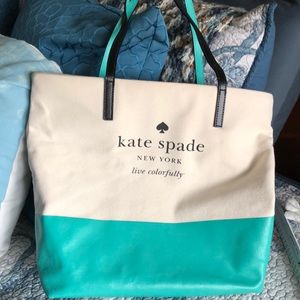Kate Spade Shopper Tote Live Colorfully